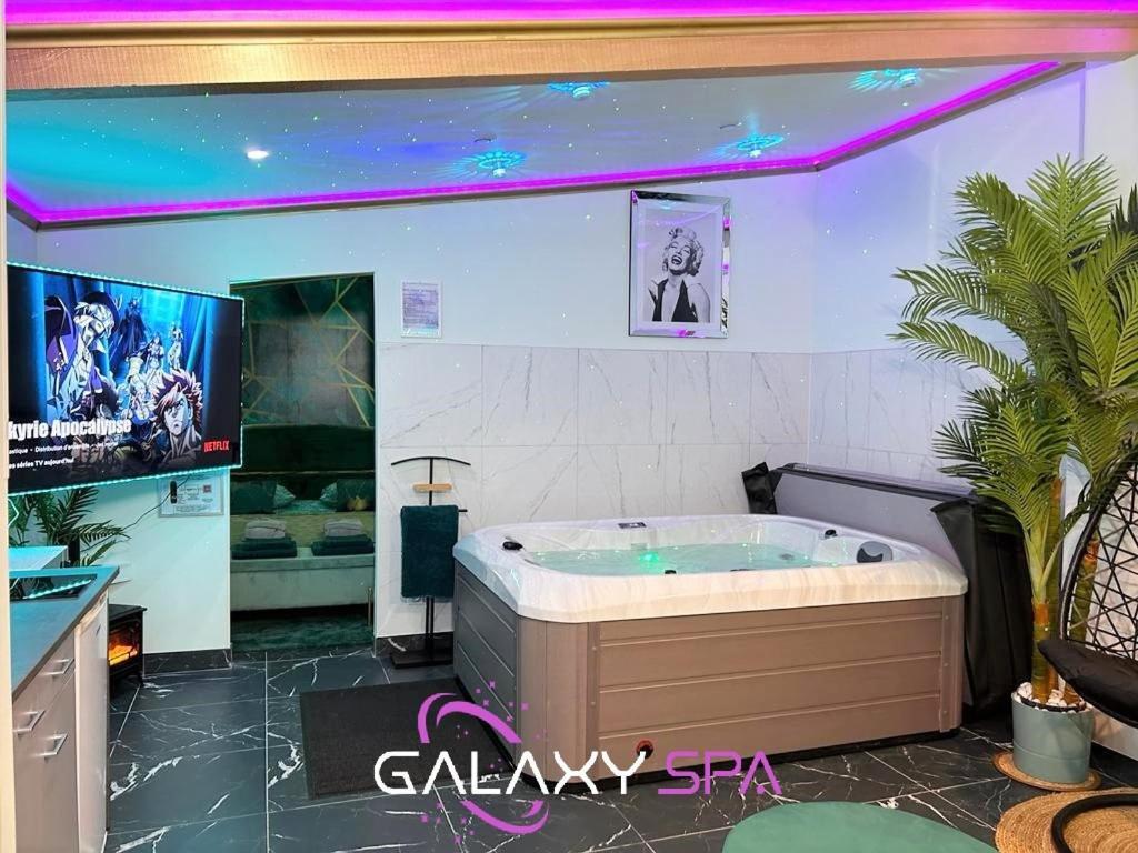 Galaxy Spa - Suite Jupiter Jacuzzi Privatif Champigneulles Exterior foto